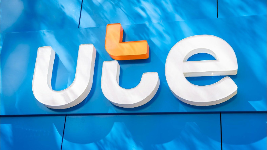Nuevo logotipo de UTE. Foto: portal del ente.