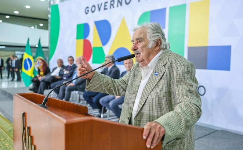 Pepe Mujica en Brasilia, 2 de marzo de 2023.