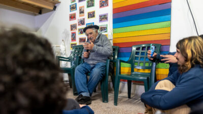 José Mujica en la inauguración del local de Gurises MPP.