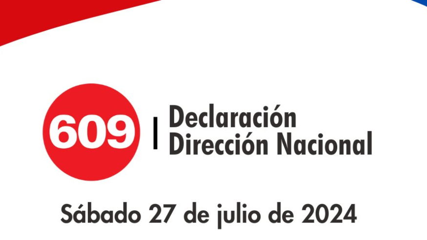 Declaración de la Dirección Nacional del MPP.