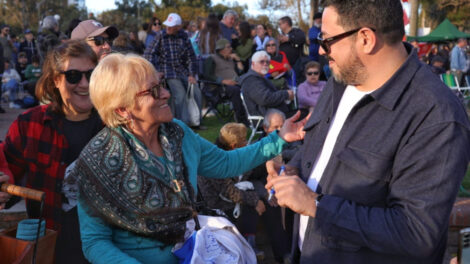 Discurso de Alejandro Pacha Sánchez del 7 de setiembre de 2024 en el Parque Rodó. Foto: MPP.