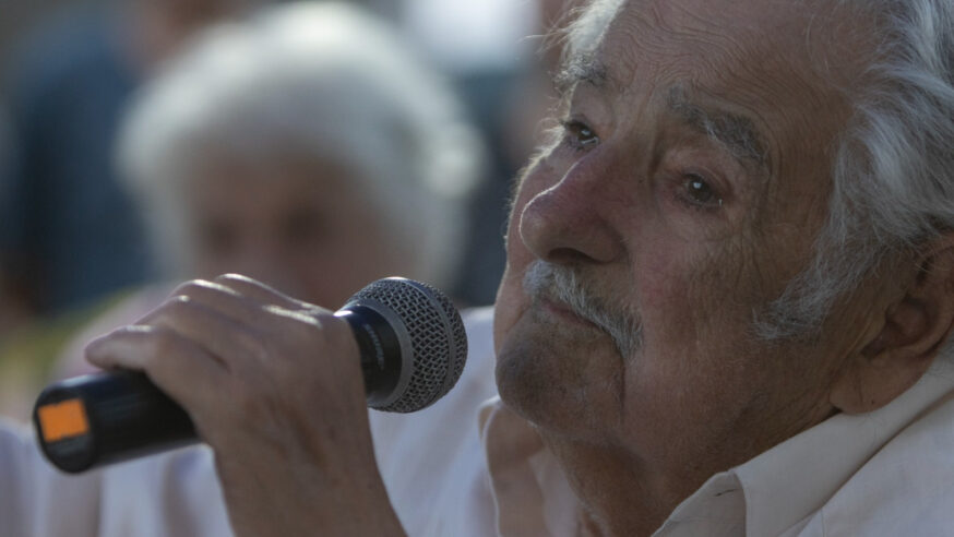 José Mujica en Cerrillos, Canelones. Foto MPP.