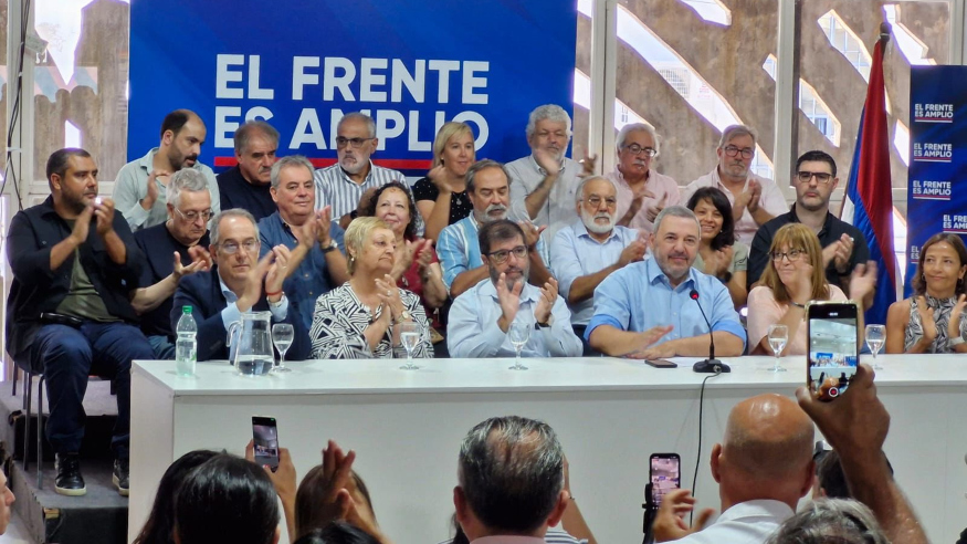 Presentación candidatura Mario Bergara.